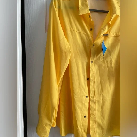 Men’s Columbia Long Sleeve Fishing Shirt - Picture 6 of 7